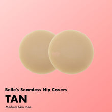 Load image into Gallery viewer, Belle's All-day Braless Self-Adhesive Reusable Seamless Nip Covers
