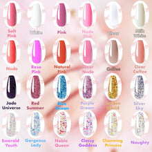 Load image into Gallery viewer, Belle's NailSpark™ Polygel Easy Nail Kit with Base + Top Coat Bundle