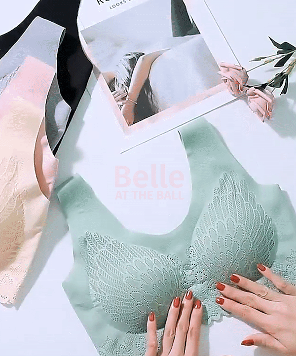 Belle's Airflow™ Comfort Push-up No-Bounce Shoulder-Pain Free Bra