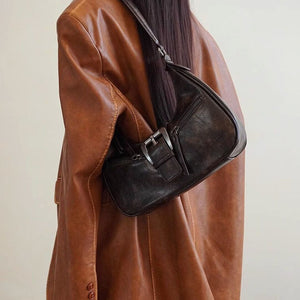 Belle's Sarro Vegan Leather Shoulder Bag