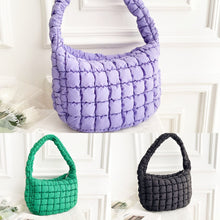 Load image into Gallery viewer, Belle&#39;s JoSenna Bubble Pleated Shoulder Carry Bag