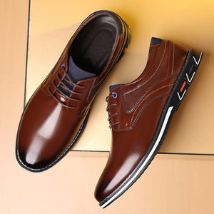 Belle's Mens GioLusso Genuine Leather Comfort Dress Shoes