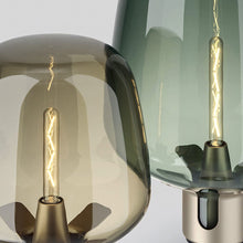 Load image into Gallery viewer, Belle&#39;s LuciaRosso HandCrafted Glass Grand Lamp