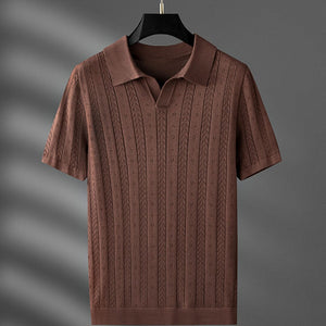 Mens Stark VentaFlow Knit Polo