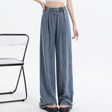 Load image into Gallery viewer, Belle&#39;s EllaCoast Denim Silk Pants