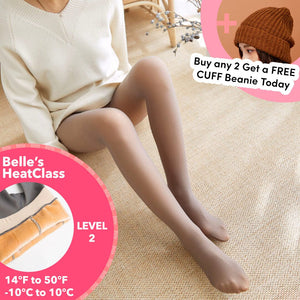 Belle's HeatClass Translucent SuperStretch Pantyhose Leggings