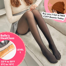 Load image into Gallery viewer, Belle&#39;s HeatClass Translucent SuperStretch Pantyhose Leggings