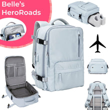 Load image into Gallery viewer, Belle&#39;s HeroRoads MultiPocket Anti-theft Travel Backpack