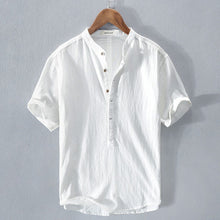 Load image into Gallery viewer, Belle&#39;s Mens RomaSuite™ Linen Breeze Shirt