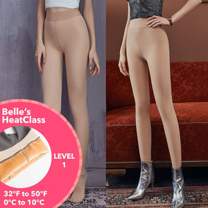 Belle's HeatClass Translucent SuperStretch Pantyhose Leggings