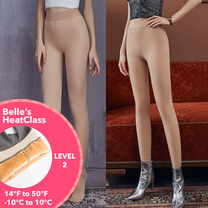 Belle's HeatClass Translucent SuperStretch Pantyhose Leggings