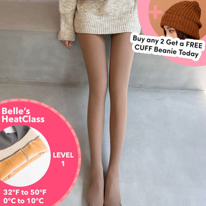 Belle's HeatClass Translucent SuperStretch Pantyhose Leggings