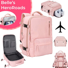 Load image into Gallery viewer, Belle&#39;s HeroRoads MultiPocket Anti-theft Travel Backpack