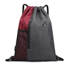 Load image into Gallery viewer, Belle&#39;s Arklo Cloth Drawstring Backpack