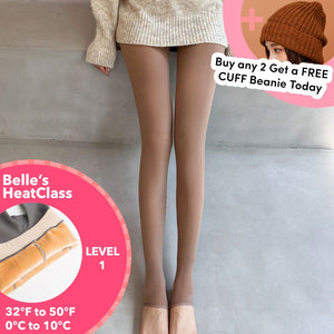 Belle's HeatClass Translucent SuperStretch Pantyhose Leggings