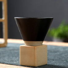 Load image into Gallery viewer, Belle&#39;s PeriArches Handcrafted Stone Cone Cup Set