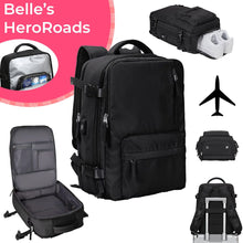 Load image into Gallery viewer, Belle&#39;s HeroRoads MultiPocket Anti-theft Travel Backpack