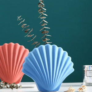 Belle's CoastalChic Summer Shell Vase