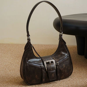 Belle's Sarro Vegan Leather Shoulder Bag