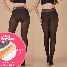 Load image into Gallery viewer, Belle&#39;s HeatClass Translucent SuperStretch Pantyhose Leggings