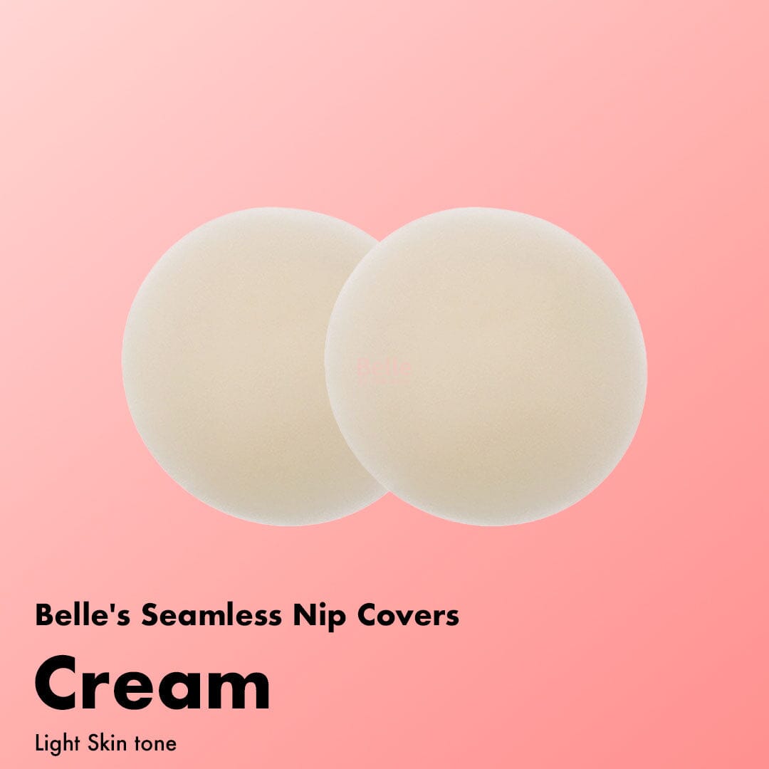 Belle's All-day Braless Self-Adhesive Reusable Seamless Nip Covers –  BelleattheBall