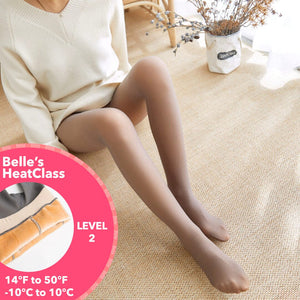 Belle's HeatClass Translucent SuperStretch Pantyhose Leggings