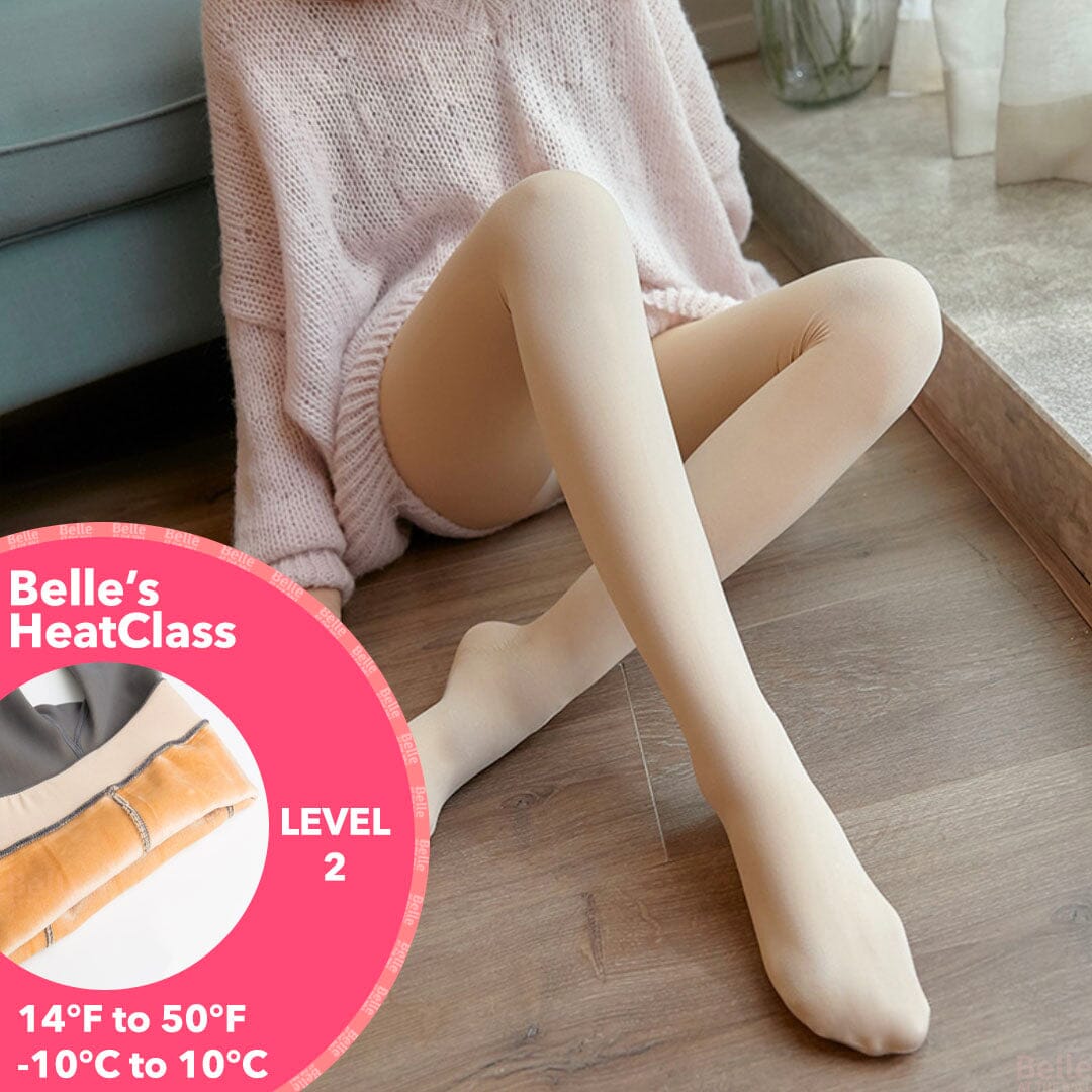 Belle's HeatClass Translucent SuperStretch Pantyhose Leggings –  BelleattheBall