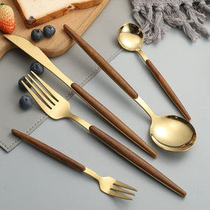 Belle's FlayaDore Steel 5-Piece Cutlery Set