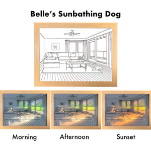 Belle’s LumoArte™ Wall Sunset Painting Art