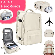 Load image into Gallery viewer, Belle&#39;s HeroRoads MultiPocket Anti-theft Travel Backpack