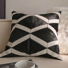 Load image into Gallery viewer, Belle&#39;s MargoParis FineStitch Zebra Cushion Covers