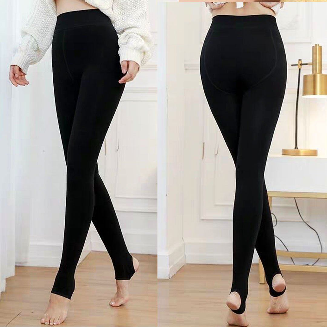 Winter Thermal Velvet Cotton Warm Leggings For Winter With Fleece Pants  Slimming Tights In Black, Beige, And Thick And Warm From Xue04, $26.39