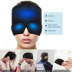 Belle's DualTherapy™ Fast-Relief Compression Gel Headache Cap