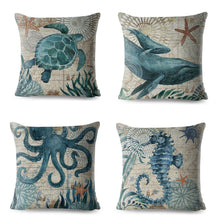 Load image into Gallery viewer, The Deep Sea Cushion Covers