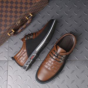 Belle's RoyalCreed™ Mens MaxComfort Leather Sneakers