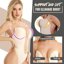 Load image into Gallery viewer, Belle&#39;s Airflow Plunge Backless Bodysuit Bra