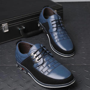 Belle's RoyalCreed™ Mens MaxComfort Leather Sneakers