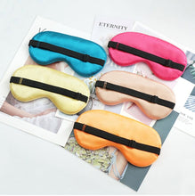Load image into Gallery viewer, BELLE&#39;S PADDED SILK EYE MASK