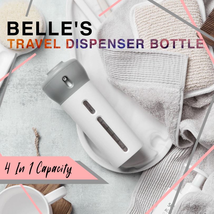 BELLE'S Travel Dispenser Bottle