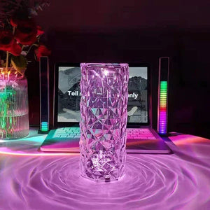 Belle's CrystalLuxe™ Prism Lamp